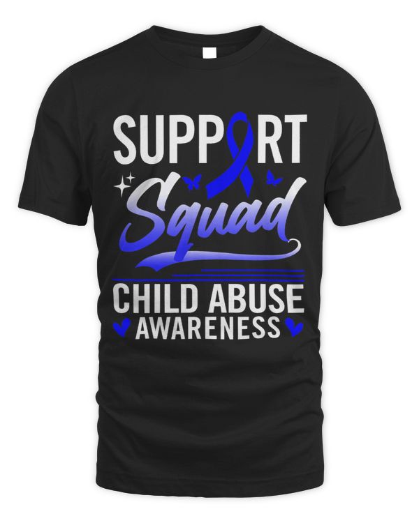 Support Squad Matching Family Blue Child Abuse Prevention