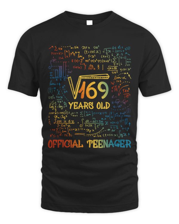 Square Root Of 169 13 Years Old Official Teenager Birthday