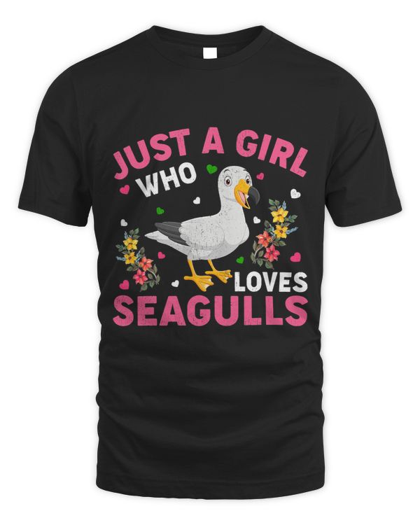 Seagull Bird Lover Just A Girl Who Loves Seagulls