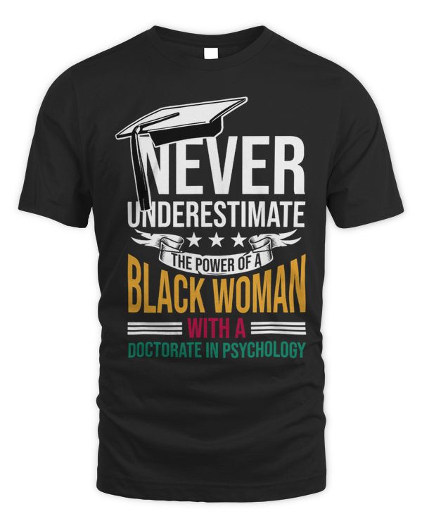 PsyD Doctor of Psychology Black Woman Doctorate Graduation