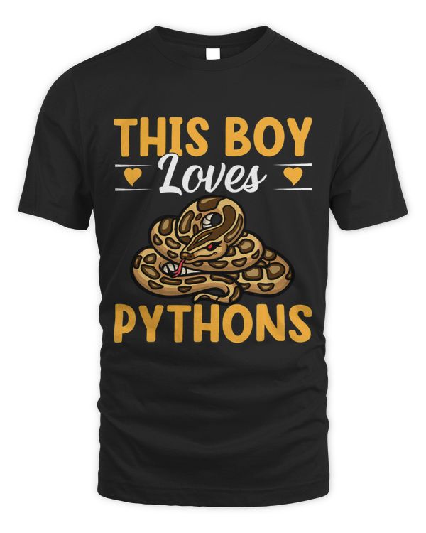 This Boy Loves Pythons