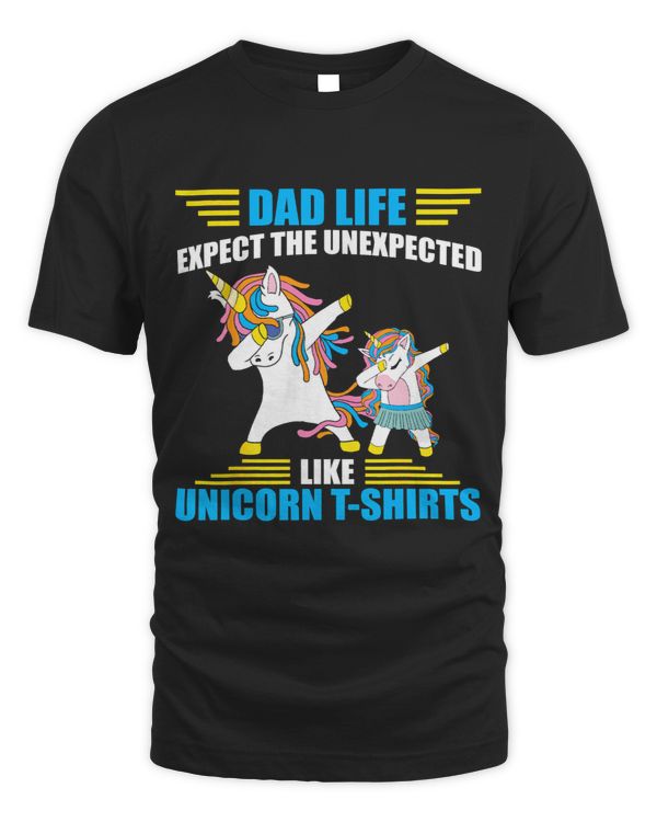 Mens Fathers Day Dadacorn Dad Life Unicorn