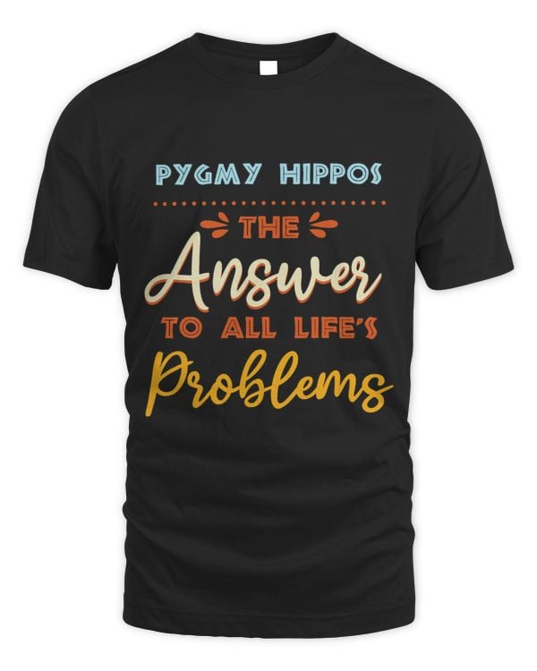 Pygmy Hippos Answer To All Problems Funny Animal Meme Humor