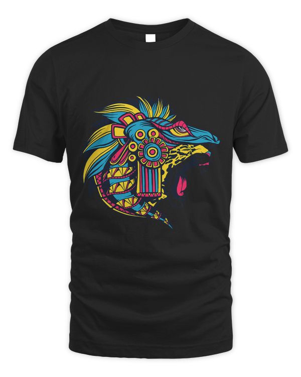 Quetzalcoatl Aztec Feathered Serpent God Of Sun And Wind