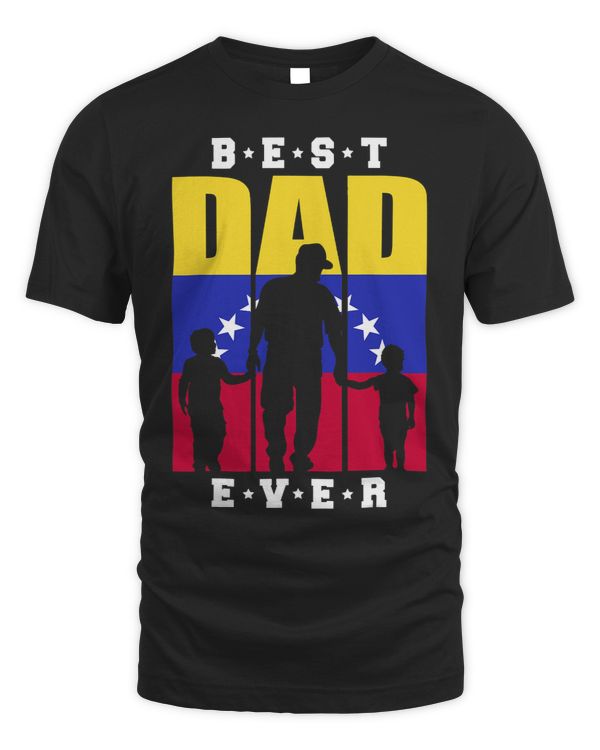 Mens Venezuelan Dad of 2 Boys Venezuela Flag Papa dos Hijos