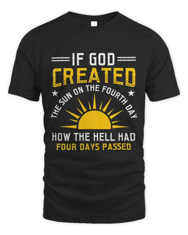 Funny Sun Creation Bibel Genesis Mistake Science