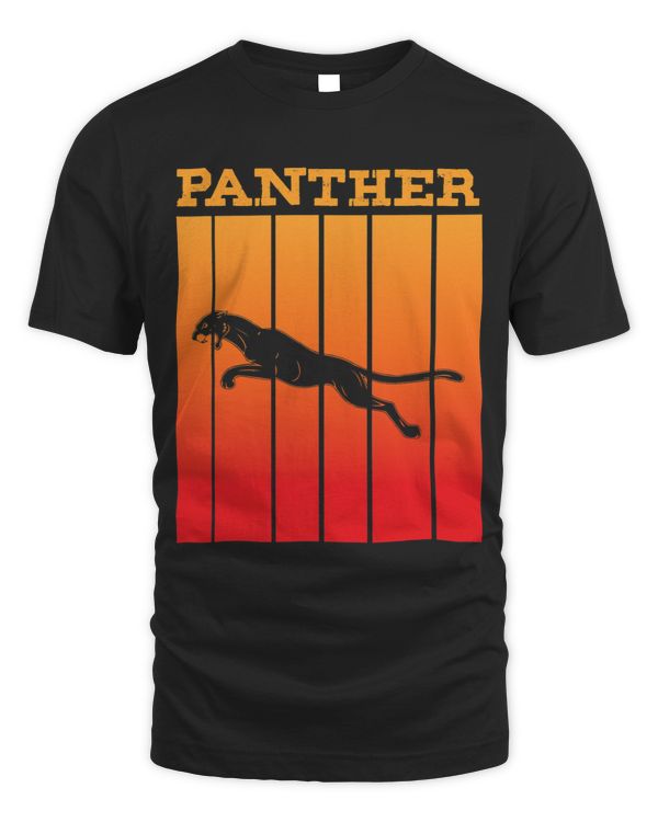 panther Shadow silhouette at Sunset