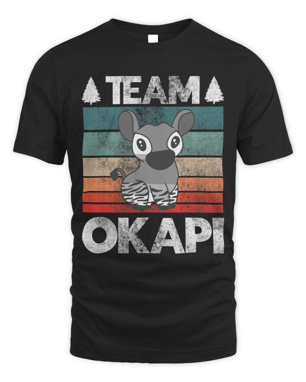 Team Okapi Zebra Girafffe Zoo Animal