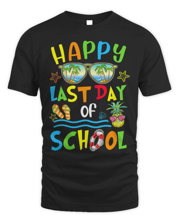 Happy Last Day Of School Teacher Student Graduation Summer 22