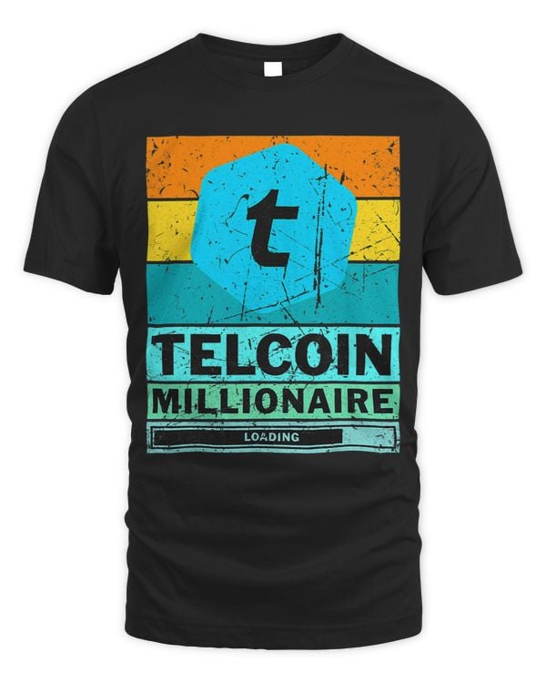 Telcoin TEL To The Moon Retro Vintage TEL Millionaire