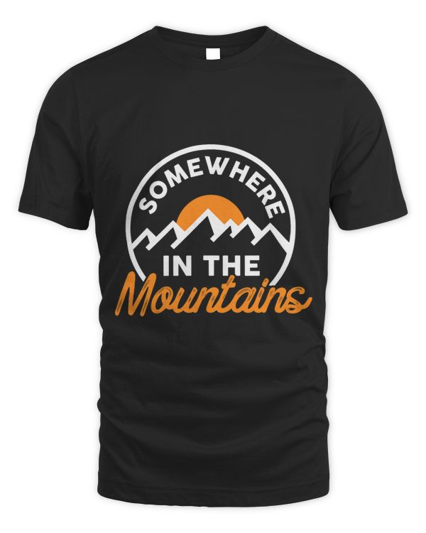 Somewhere In the Mountains With Sun Hiding Behind Mountains