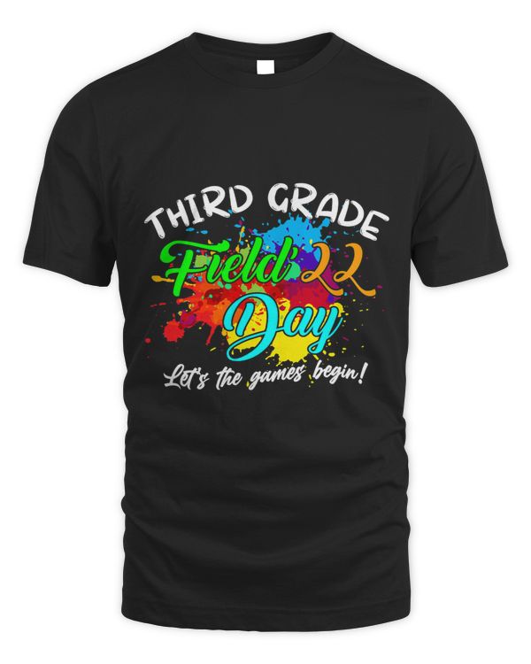 Field Day Third Grade Let The Games Begin Kids Tie Dye