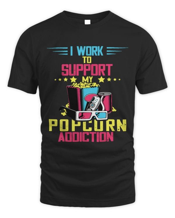 Addiction Popcorn Cinema Popcorn Fans Movie Snack Popcorn