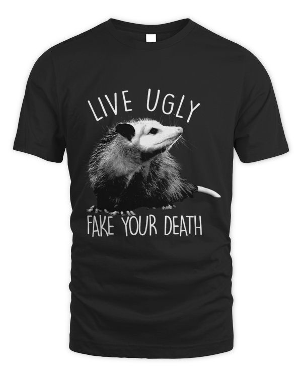 Possum Life Live Ugly Fake Your Death Eat Trash Cute Opossum