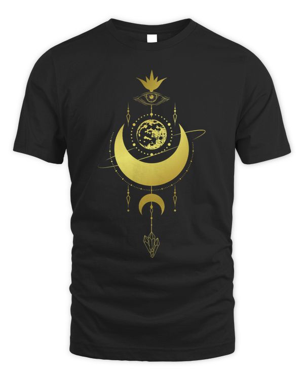 The Eye Moon Symbols Geometry