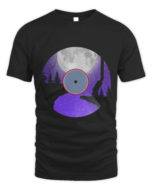 Vintage Vinyl LP Record Nature Moon