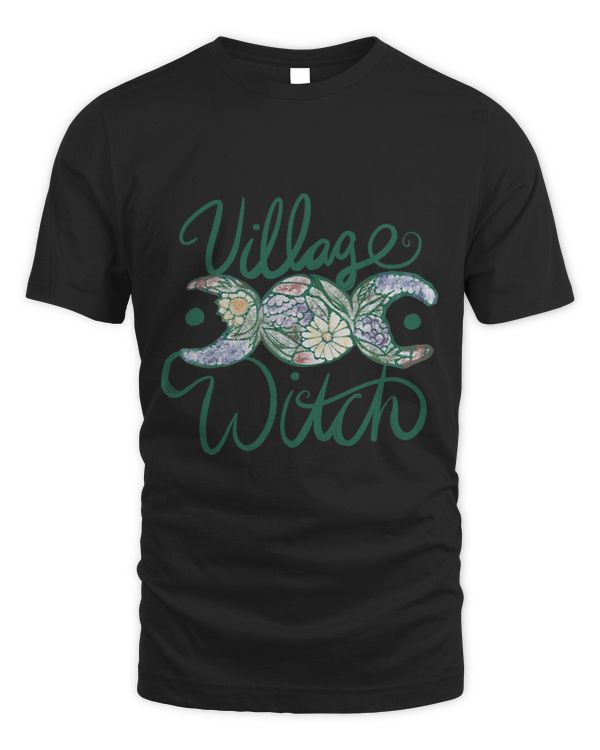 Village Witch Triple Moon Green Witch