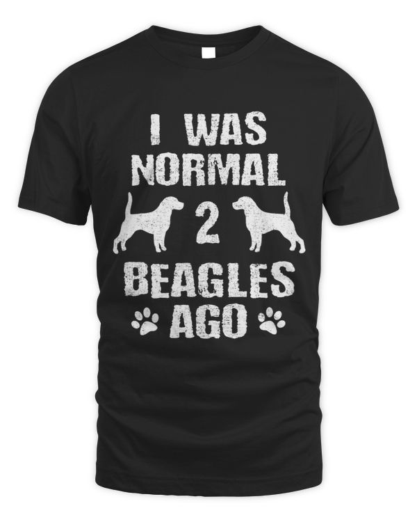 I Was Normal 2 Beagles Ago Dog Lover