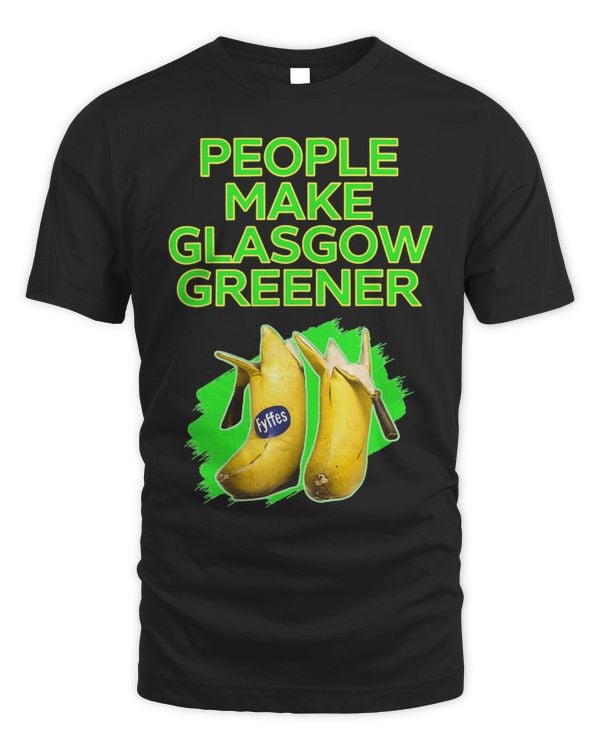 People make Glasgow Greener banana boots COP26