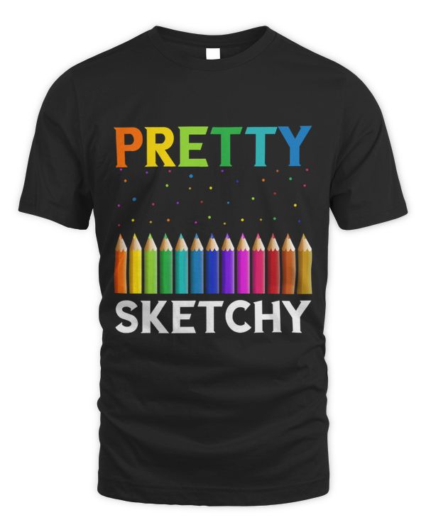 Pretty Sketchy Artist Pencils Sketch Sketching Paint Artist 