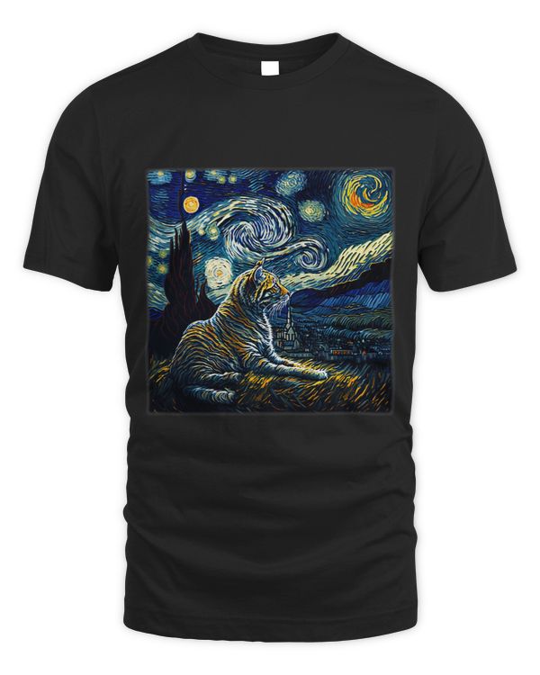 Tiger Surrealism Starry Night Tiger 3