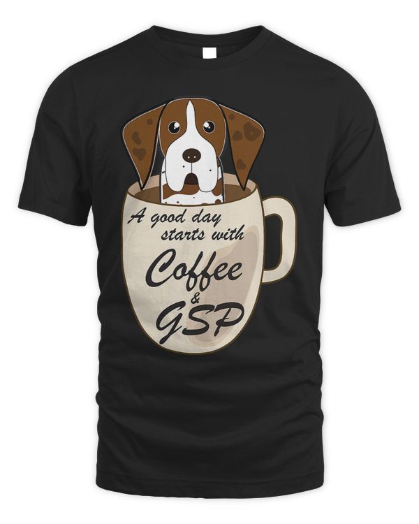 Funny German Shorthair Pointer Coffee and GSP