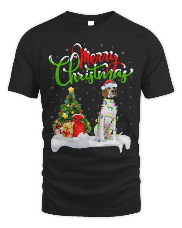 Xmas Decorations Santa English Pointer Dog Christmas