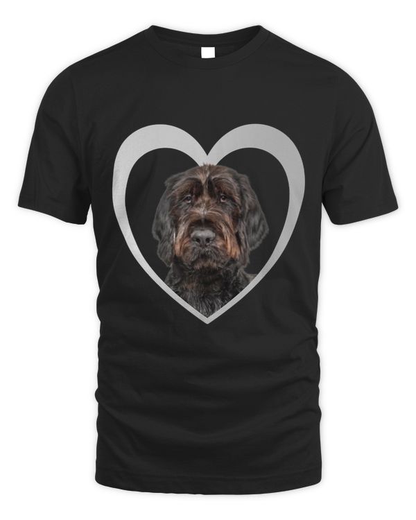 Drahthaar Dog Heart Lover German Wirehaired Pointer
