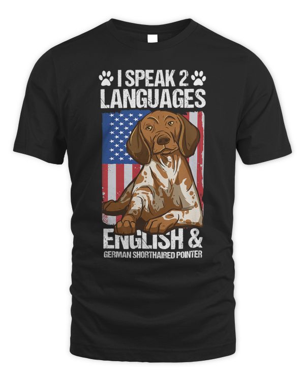 Speak 2 Languages English And German Shorthaired Pointer