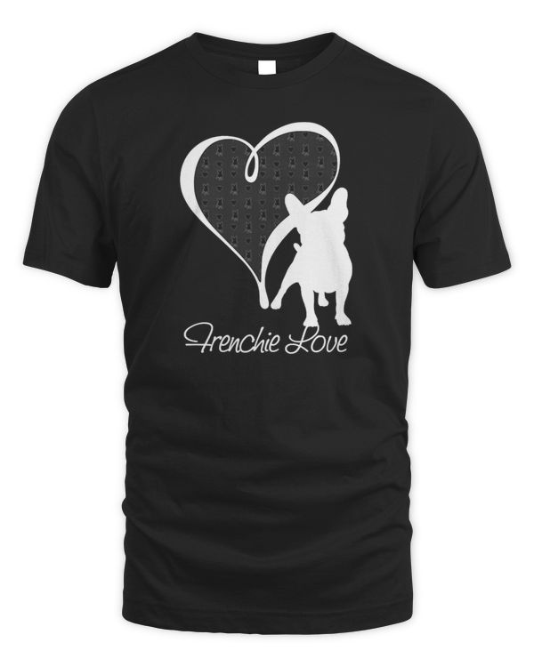 Frenchie Love French Bulldog T-Shirt