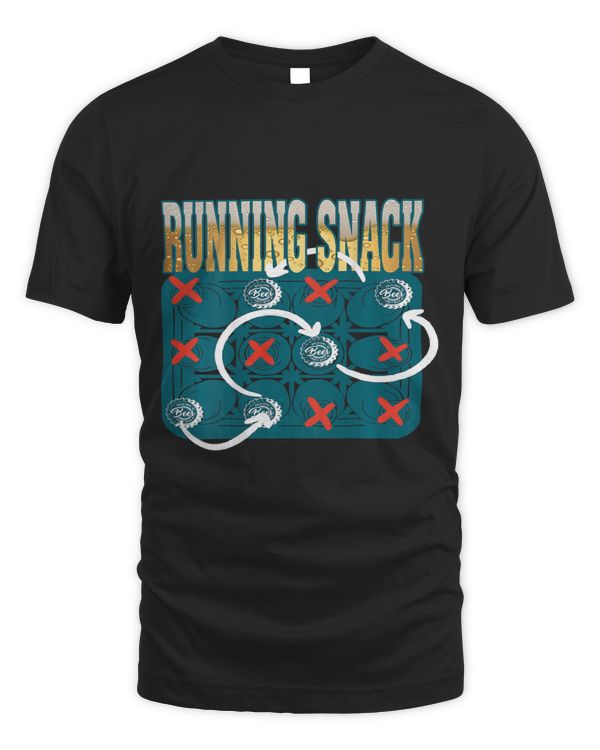 Football Beer Pun Running Snack American Football Back Print