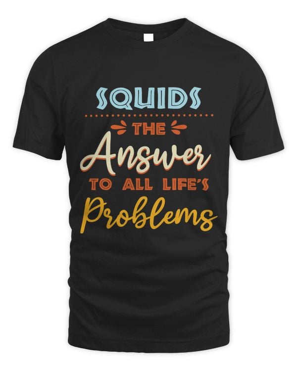 Squids Answer To All Problems Funny Animal Meme Humor