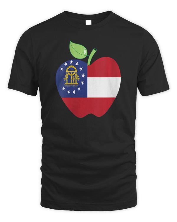 Womens Georgia Teacher Apple Gift For Te