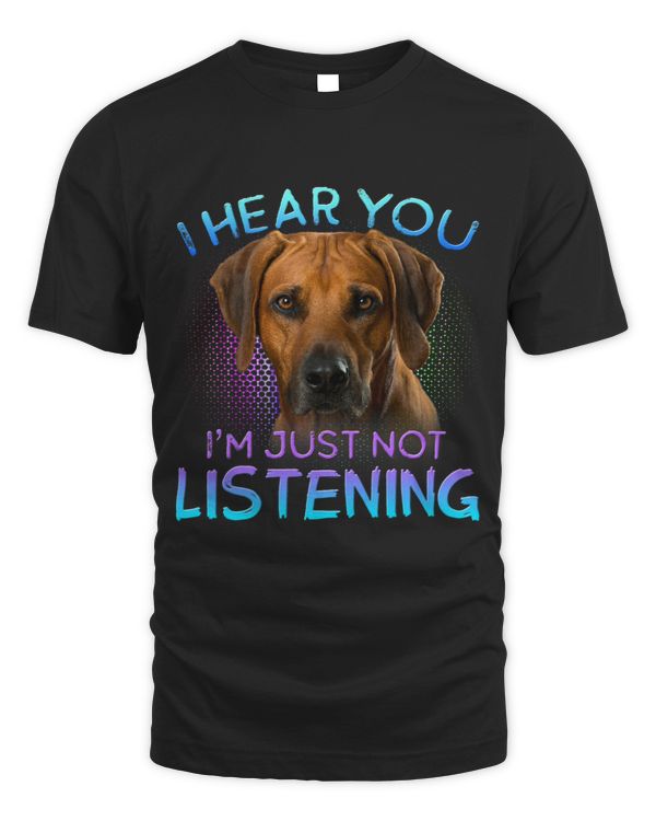 Rhodesian Ridgeback I hear you not listening 1