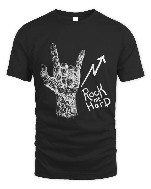 Rock motif shirt festival merch concert rocker hard rock