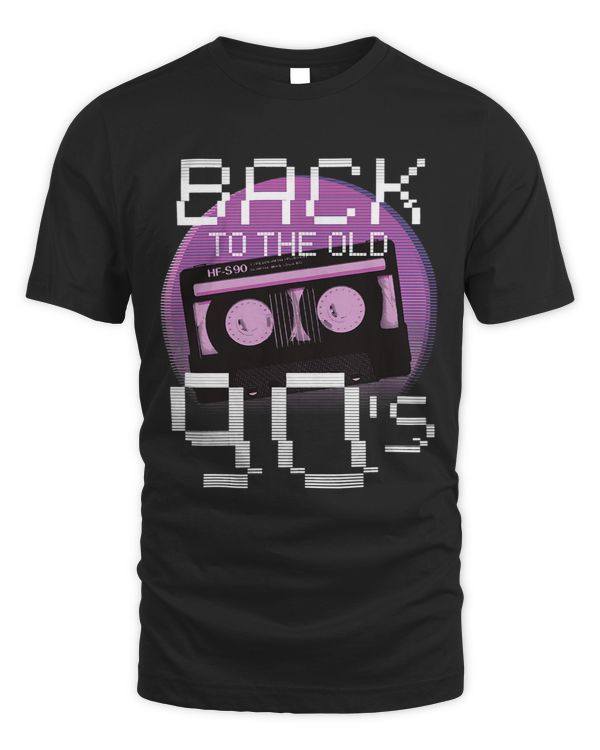 Retro 90s Cassette Tape Nostalgic Hip Hop RB Women Men