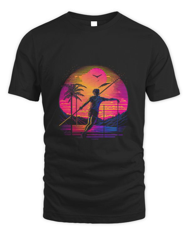 Retro Aesthetic Pole Vault