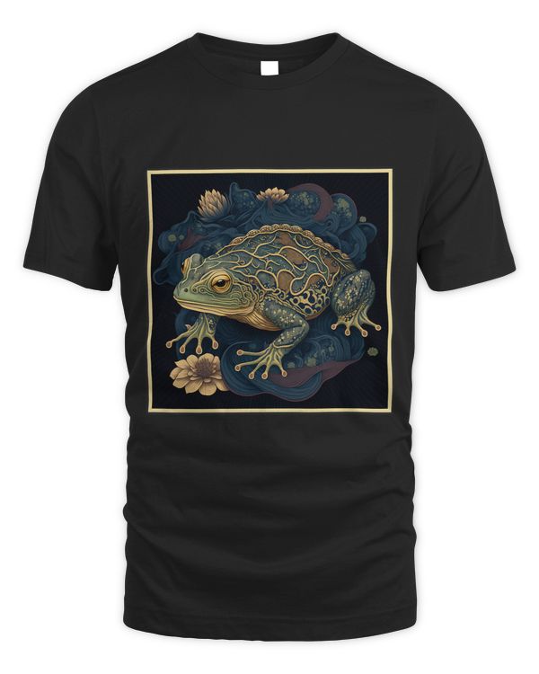 Surrealism Japanese Painting Bullfrog