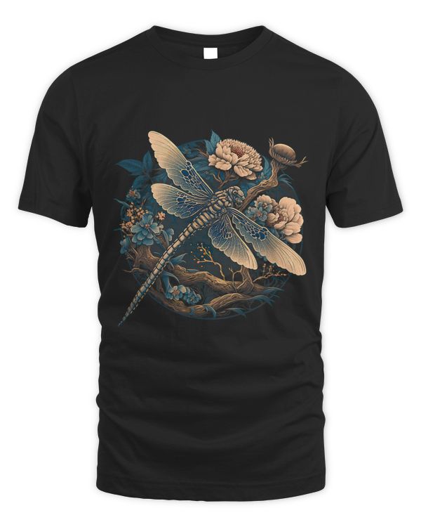 Surrealism Japanese Painting Dragonfly