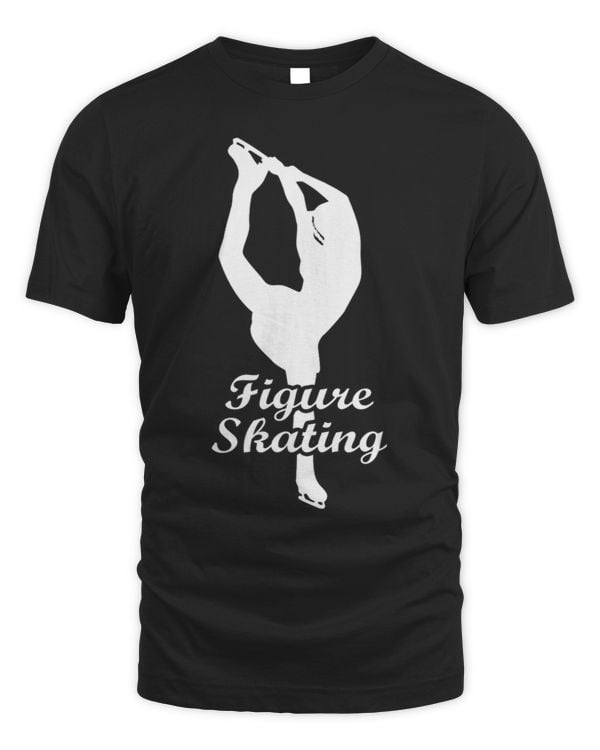 Retro Graphic Ice Skating Figure Skater Ice Skater Winter 61