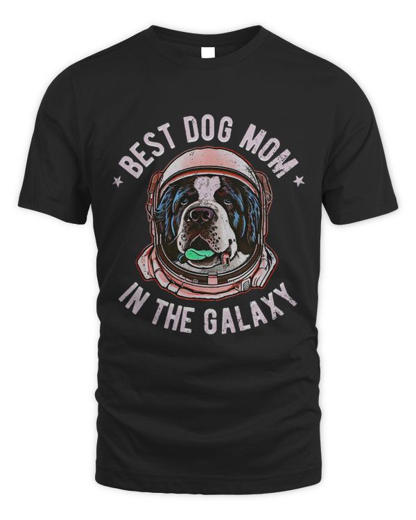 The Best Saint Bernard dog Mom in the galaxy 663