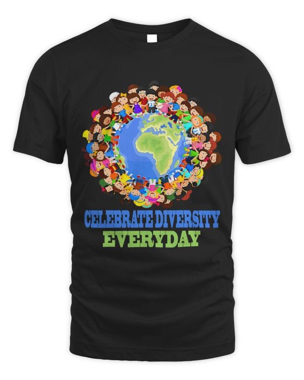 Celebrate Diversity everyday school teacher student gift