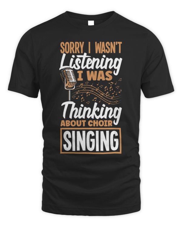 Chorister Choir Singing Choir Teacher I Wasnt Listening