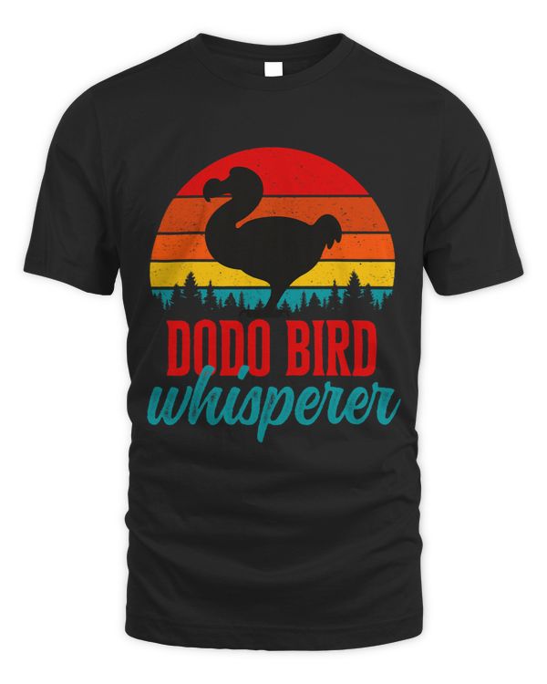 Funny DODO Bird Whisperer Bird Lover Kids Adults Retro