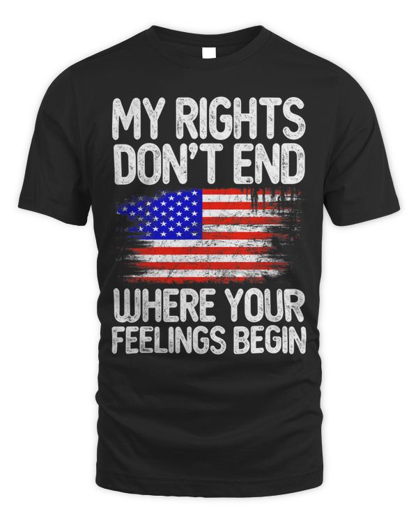 Rifle Bullet My Rights dont end where your Feelings begin