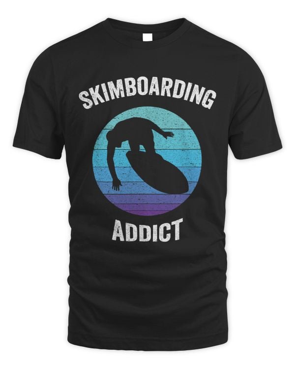 Skimboarding Addict Vintage Skimboard Skim Boarding