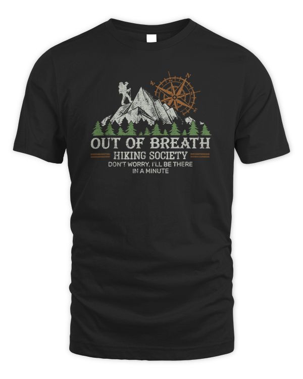 Out of breath hiking society Vintage