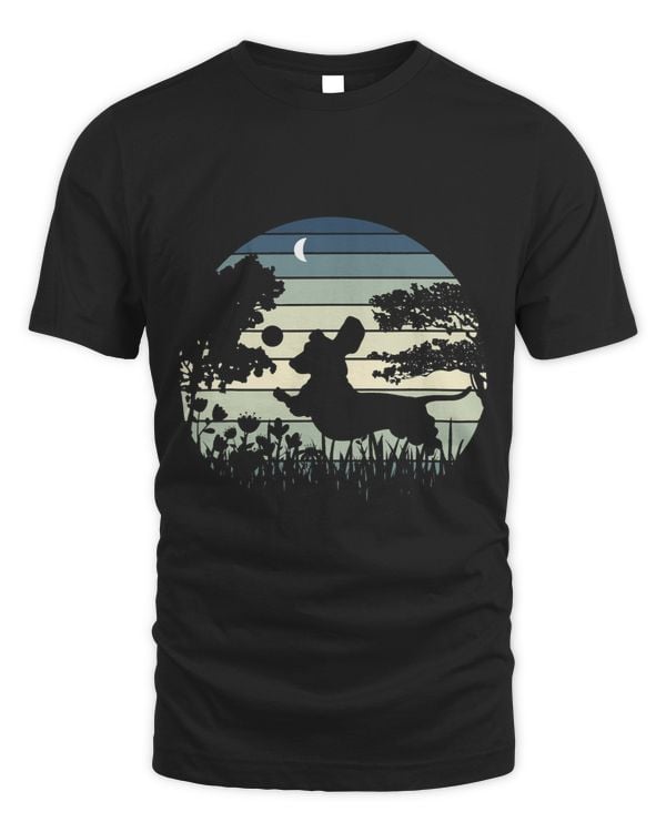 Dachshund Wiener Dog Sunset Garden Nature Lover