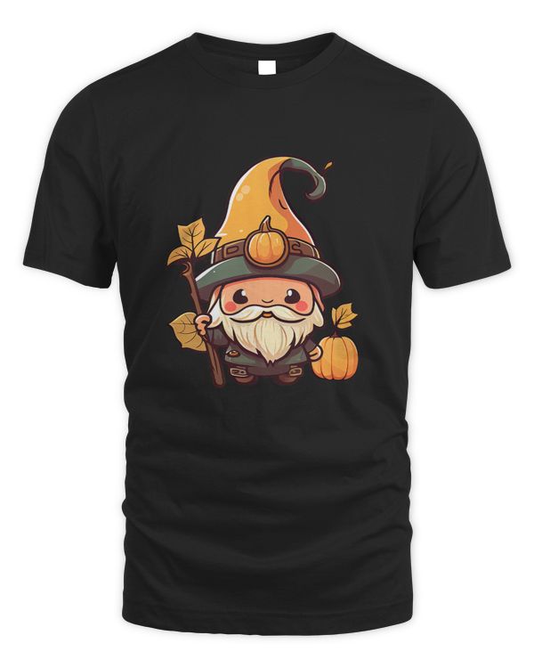 Gnome Dwarf Fall Pumpkin Thankful Autumn Season Cottagecore