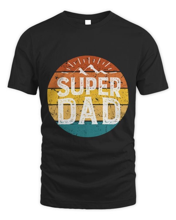 Super Dad T shirt-Father Day Gift, Christmas gift, Birthday gift, From Son, Daughter, Wife